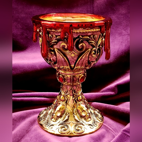 Bath & Body Works Chalice Candle Holder Halloween Goblet Bloody Chalice - Picture 4 of 5